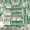 Timber Grow Lights Vinyl Sticker Decal by Werkshop Digital Graphics