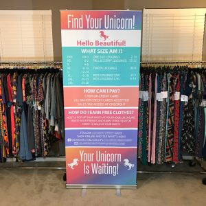 Full Color Retractable Banner Stand for LuLaRoe Trade Show Event